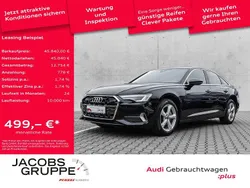 Mythosschwarz metallic Gebraucht 2024 Audi A6 Advanced Plus Limousine | 45.840 €