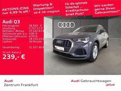 Grau Gebraucht 2022 Audi Q3 Sport SUV | 28.850 € (Guter Preis)