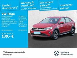 Kings red metallic Gebraucht 2023 VW Taigo Style SUV | 20.380 € (Fairer Preis)