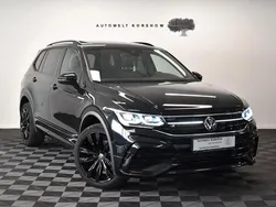 Schwarz Gebraucht 2022 VW Tiguan Allspace R-line SUV | 39.700 € (Fairer Preis)