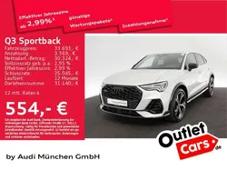 Tausilber metallic Gebraucht 2020 Audi Q3 S-Line SUV | 33.693 € (Fairer Preis)