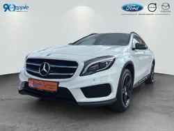 Calcite white uni paint Gebraucht 2016 Mercedes GLA250 AMG line SUV | 21.990 € (Fairer Preis)
