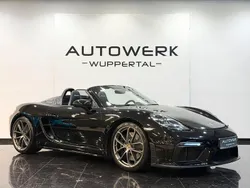 Schwarz Gebraucht 2020 Porsche Boxster Spyder Cabrio | 97.999 € (Fairer Preis)