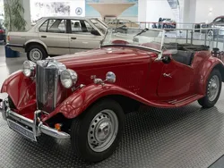 Rot Gebraucht 1953 MG TD Cabrio | 23.600 €