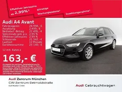 Mythosschwarz metallic Gebraucht 2022 Audi A4 Design Kombi | 25.442 € (Superpreis)