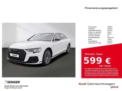 Gletscherweiß metallic Gebraucht 2024 Audi A8 Ambiente Limousine | 78.880 € (Teuer)