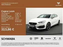 Weiß Gebraucht 2022 Cupra Leon VZ Limousine | 23.890 € (Fairer Preis)