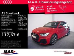 Rot Gebraucht 2024 Audi A1 Sportback S-Line Kleinwagen | 26.879 € (Fairer Preis)