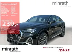 Schwarz Gebraucht 2024 Audi Q3 Sportback S-Line SUV | 42.330 € (Guter Preis)