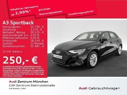 Schwarz Gebraucht 2022 Audi A3 Sportback e-tron Advanced Kleinwagen | 23.333 € (Guter Preis)