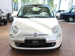 Bianco gioioso/perla/nuvola Gebraucht 2012 Fiat 500C Lounge Cabrio | 5.990 € (Fairer Preis)