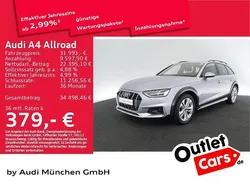 Florettsilber metallic Gebraucht 2021 Audi A4 Allroad Ambiente Kombi | 31.993 € (Fairer Preis)