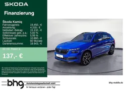 Energyblau Gebraucht 2021 Skoda Kamiq Monte Carlo SUV | 19.450 € (Superpreis)