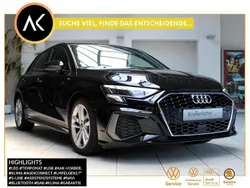 Mythosschwarz metallic Gebraucht 2023 Audi A3 Sportback S-Line Limousine | 29.920 € (Fairer Preis)