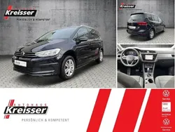 Schwarz (deep black perleffekt) Gebraucht 2023 VW Touran Comfortline Van / Kleinbus | 36.350 € (Teuer)
