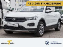 Pure white Gebraucht 2022 VW T-Roc Cabriolet Style Cabrio | 21.780 € (Fairer Preis)