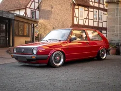 Rot Gebraucht 1989 VW Golf II Kleinwagen | 8.500 €