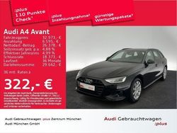 Schwarz Gebraucht 2021 Audi A4 Advanced Kombi | 35.339 € (Teuer)