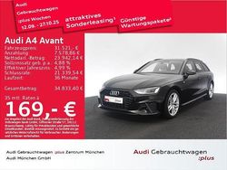 Mythosschwarz metallic Gebraucht 2023 Audi A4 S-Line Kombi | 31.521 € (Fairer Preis)