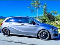 Grau Gebraucht 2015 Mercedes B220 AMG line Van / Kleinbus | 16.900 € (Fairer Preis)