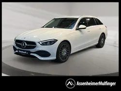 Manufaktur opalithweiss bright Gebraucht 2024 Mercedes C200 Avantgarde Kombi | 38.790 € (Fairer Preis)
