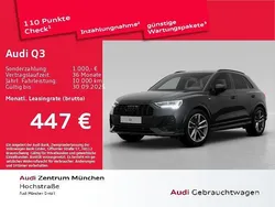 Mythosschwarz metallic Gebraucht 2025 Audi Q3 S-Line SUV | 40.994 € (Guter Preis)