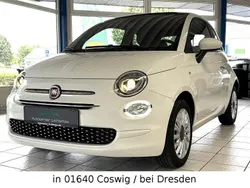 Weiß Gebraucht 2021 Fiat 500 Lounge Cabrio | 12.450 € (Fairer Preis)