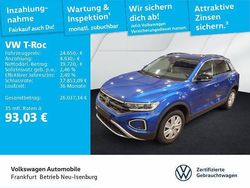 Blau Gebraucht 2025 VW T-Roc Goal SUV | 24.650 € (Guter Preis)