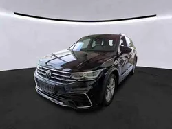 Schwarz (deep black perleffekt) Gebraucht 2021 VW Tiguan R-line SUV | 33.950 € (Guter Preis)