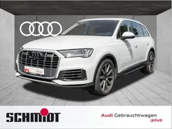 Gletscherweiß metallic Gebraucht 2021 Audi Q7 Ambiente SUV | 49.440 € (Superpreis)