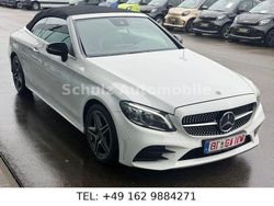 Weiß Gebraucht 2019 Mercedes C300 AMG line Cabrio | 26.990 € (Superpreis)