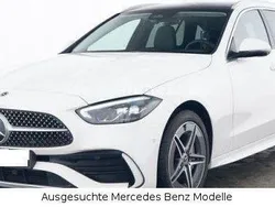 Weiß Gebraucht 2024 Mercedes C300e AMG Kombi | 48.890 € (Fairer Preis)