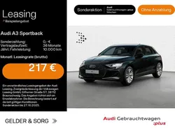 Schwarz Gebraucht 2024 Audi A3 Sportback Ambiente Limousine | 27.980 € (Fairer Preis)