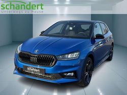 Raceblaumetallic (blau) metallic Gebraucht 2025 Skoda Fabia Monte Carlo Kleinwagen | 26.750 € (Fairer Preis)