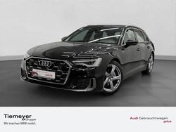 Mythosschwarz metallic Gebraucht 2024 Audi A6 S-Line Kombi | 51.740 € (Teuer)