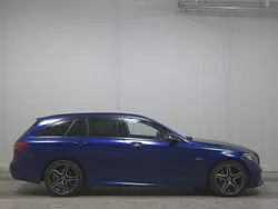 Blau Gebraucht 2021 Mercedes C220 AMG line Kombi | 19.490 € (Superpreis)