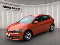 Energetic orange metallic Gebraucht 2017 VW Polo Comfortline Kleinwagen | 11.450 € (Guter Preis)