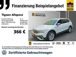Weiß Gebraucht 2024 VW Tiguan Allspace Life SUV | 34.444 € (Superpreis)