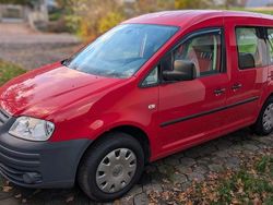 Rot Gebraucht 2009 VW Caddy Life Van / Kleinbus | 9.000 €