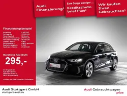 Mythosschwarz metallic Gebraucht 2021 Audi A3 Sportback e-tron S-Line Limousine | 21.420 € (Guter Preis)