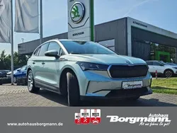Silber Gebraucht 2021 Skoda Enyaq iV Lodge SUV | 28.990 € (Fairer Preis)