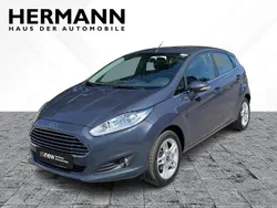 Midnight skygrau metallic (gr Gebraucht 2015 Ford Fiesta Titanium Kleinwagen | 9.409 € (Etwas zu teuer)