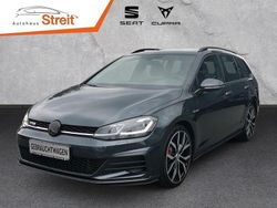 Blau) dark iron blue metallic (blau Gebraucht 2018 VW Golf VII GTD Kombi | 21.450 € (Teuer)
