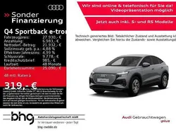 Grau Gebraucht 2022 Audi Q4 Sportback e-tron Ambiente SUV | 27.930 € (Guter Preis)