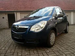 Blau Gebraucht 2009 Opel Agila Kleinwagen | 2.350 € (Fairer Preis)