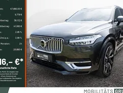 Grau Gebraucht 2021 Volvo XC90 Inscription SUV | 47.890 € (Etwas zu teuer)