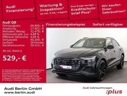 Mythosschwarz metallic Gebraucht 2022 Audi Q8 Ambiente SUV | 69.900 € (Fairer Preis)