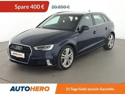 Blau Gebraucht 2017 Audi A3 S-Line Limousine | 20.450 € (Fairer Preis)
