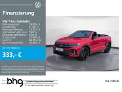 Rot Neu 2025 VW T-Roc Cabriolet R-line Cabrio | 38.390 € (Superpreis)