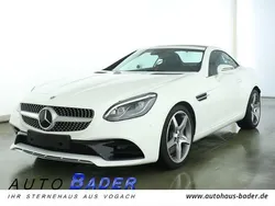 Weiss Gebraucht 2019 Mercedes SLC200 AMG line Cabrio | 38.900 € (Teuer)